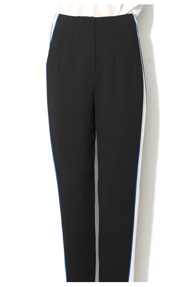 French Connection Pantaloni crop color block Femei