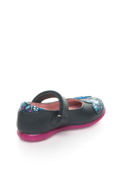 Lea Lelo Детски кожени обувки Mary-Jane с апликации Момичета