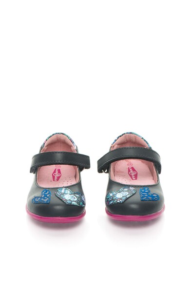 Lea Lelo Детски кожени обувки Mary-Jane с апликации Момичета