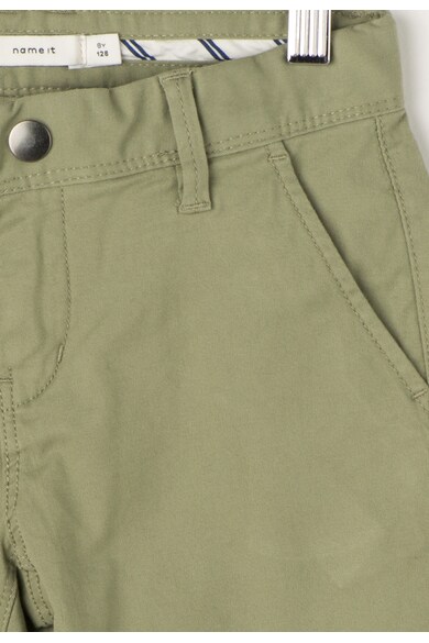 NAME IT Pantaloni slim fit verde oliv Allan Baieti