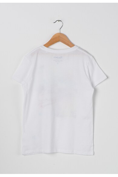 Pepe Jeans London Tricou alb cu imprimeu Lex Baieti