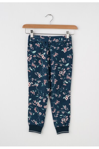 Pepe Jeans London Pantaloni jogger din lyocell cu model floral Liz Fete