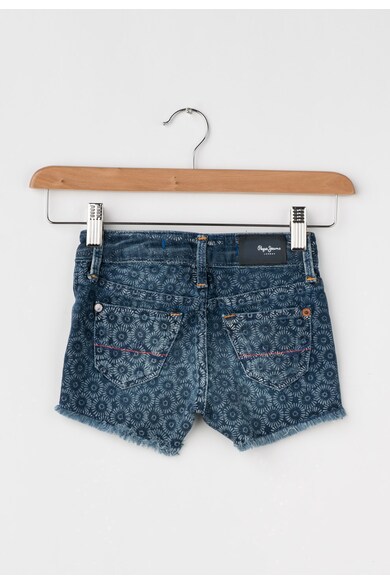 Pepe Jeans London Pantaloni scurti albastru mineral din denim Tinka Fete