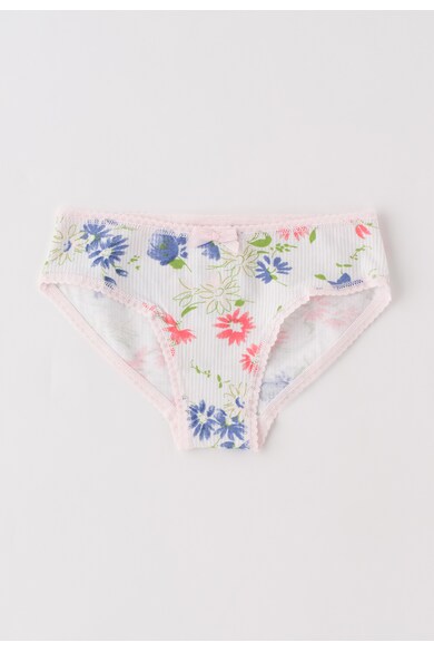 Undercolors of Benetton Set de top roz si chiloti cu imprimeu floral Fete