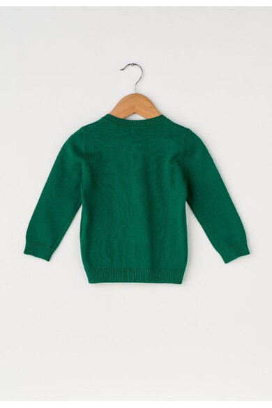United Colors of Benetton Pulover verde tricotat fin Baieti