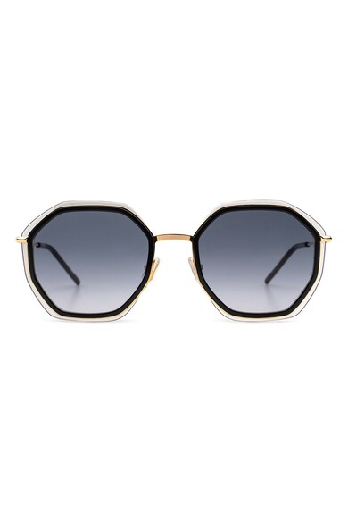 BOSS Слънчеви очила със златисти детайли Жени