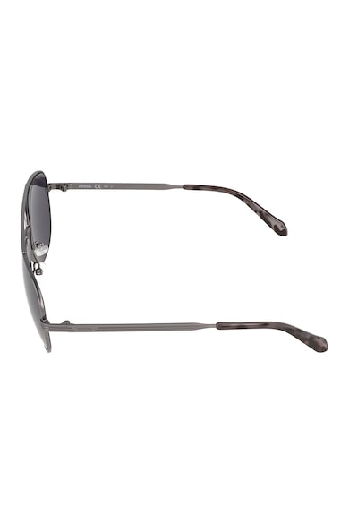 Fossil Слънчеви очила Aviator с метална рамка Мъже