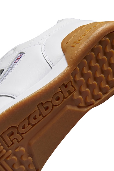 Reebok Pantofi sport de piele cu detalii perforate Workout Plus Barbati