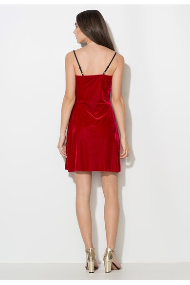 Zee Lane Collection Червена рокля от кадифе с дантела Жени