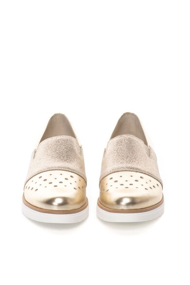 Zee Lane Collection Pantofi slip-on de piele cu perforatii Femei