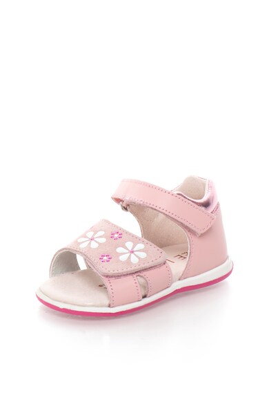 Zee Lane Sandale roz de piele cu velcro Fete