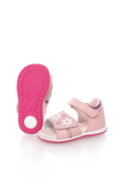 Zee Lane Sandale roz de piele cu velcro Fete