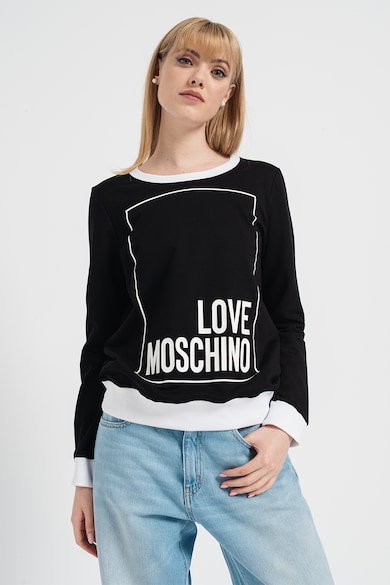 Love Moschino Logós pulóver női