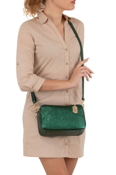 Anna Morellini Кожена чанта с отделяща се висулка Жени
