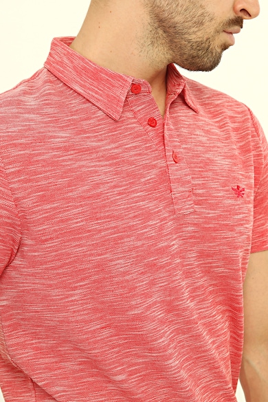 Red, White and Blue Тениска с яка и лого Мъже