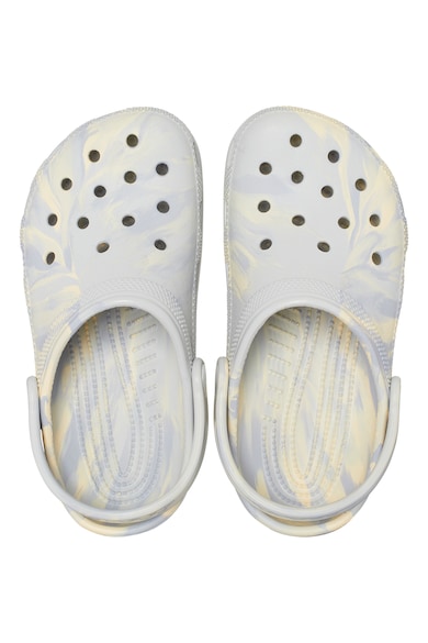 Crocs Saboti slingback de cauciuc cu imprimeu abstract Fete