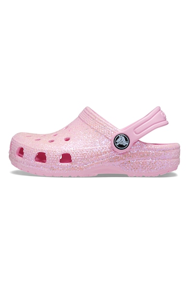 Crocs Saboti slingback cu aspect stralucitor Fete