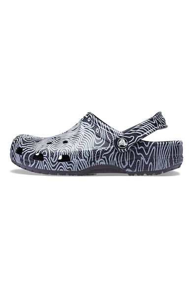 Saboti slingback Classic Topographic Crocs (208263-4LF) | Fashion Days