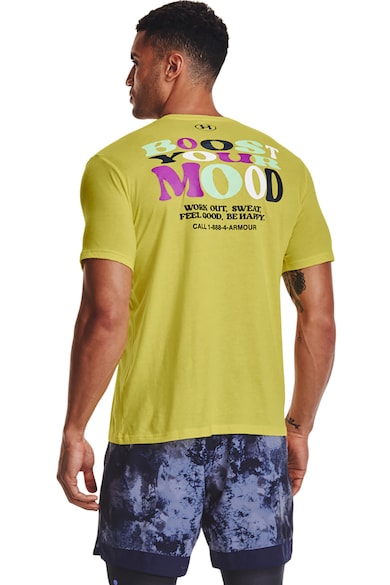 Under Armour Спортна тениска Front Of Class Mood с надпис Мъже