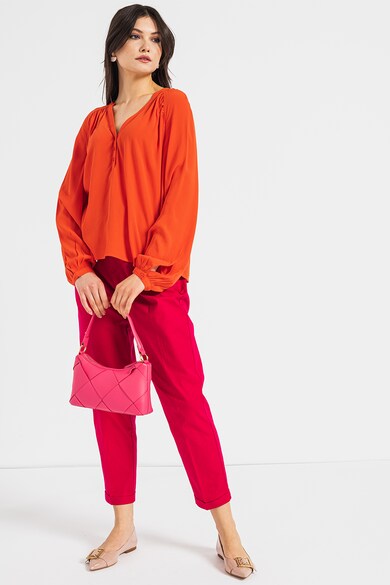 Bluza lejera cu fenta cu nasturi United Colors of Benetton (53A0DQ035 ...