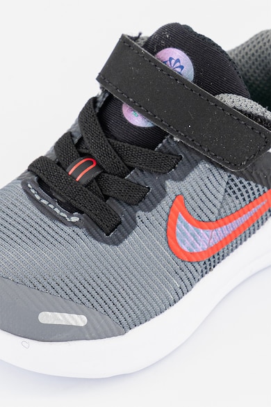 Nike Pantofi sport din plasa cu garnituri din piele ecologica Downshifter 12 Baieti