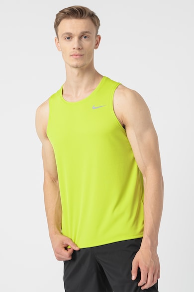 Nike Топ за бягане с Dri-Fit и лого Мъже