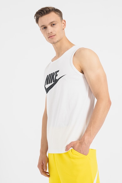 Nike Топ Icon Futura с изрязан гръб и лого Мъже