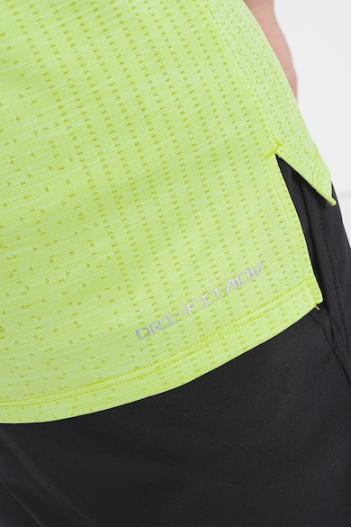 Nike Top cu spate decupat si tehnologie Dri-Fit, pentru fitness Barbati
