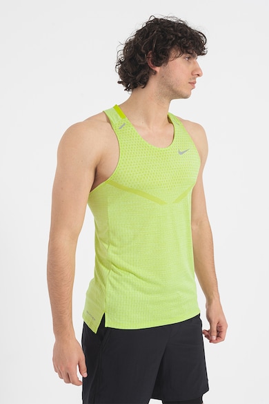 Nike Top cu spate decupat si tehnologie Dri-Fit, pentru fitness Barbati