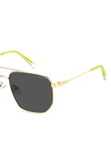 Polaroid Ochelari de soare aviator cu lentile polarizate Barbati