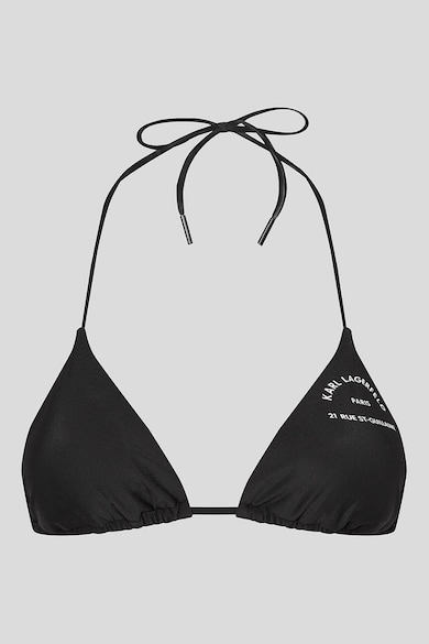 Karl Lagerfeld Nyakba akasztós háromszög alakú fürdőruhafelső női