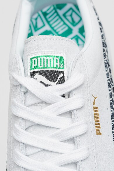 Puma Nyersbőr sneaker kontrasztos logóval férfi