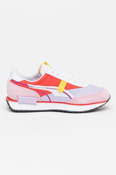 Puma Спортни обувки с велур и цветен блок Жени