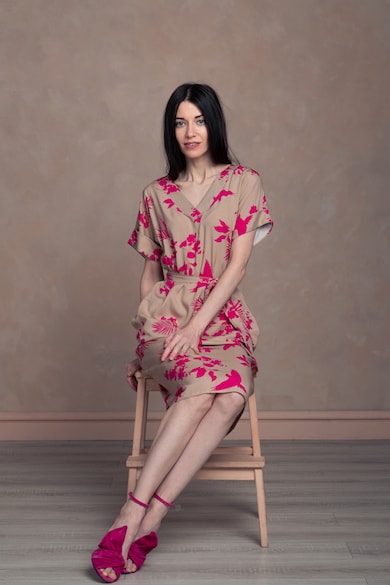 Couture de Marie Тропическа рокля Traci Жени
