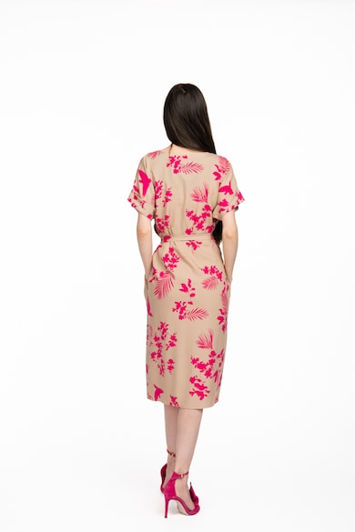 Couture de Marie Rochie midi cu imprimeu floral Traci Femei