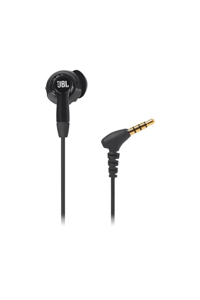 JBL Casti audio In-ear  Inspire 300, Sweat proof, TwistLock™, QuikClik™, Pure Bass, Buton cu microfon, Negru, Barbati Femei