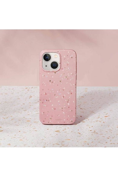 uniq Husa de protectie  Coehl Terrazzo pentru iPhone 14, Coral Pink Femei
