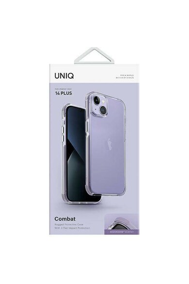 uniq Husa de protectie  Combat pentru iPhone 14 Plus, Lililac Lavender Femei