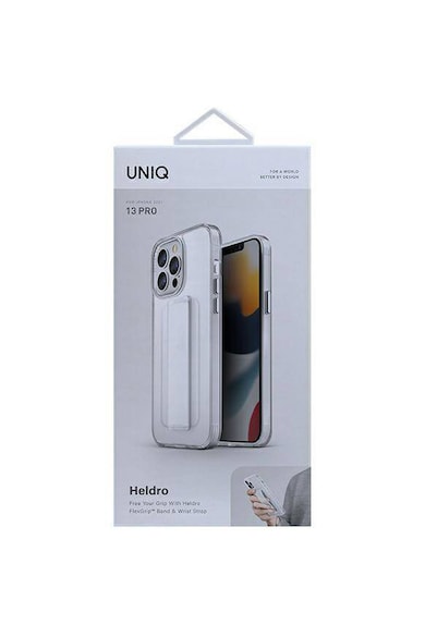 uniq Husa de protectie  Heldro pentru iPhone 13 Pro /13, Clear Femei