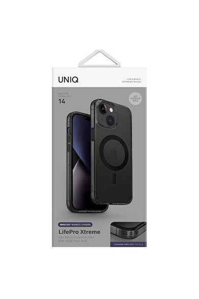 uniq Husa de protectie  LifePro Xtreme Magclick pentru iPhone 14, Smoke frost Femei