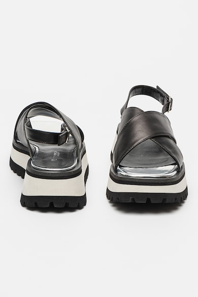 Tosca Blu Кожени сандали със скосена подметка Жени