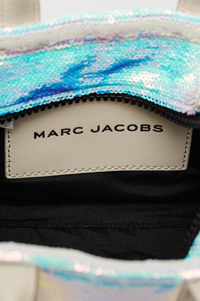 Marc Jacobs Tote fazonú minitáska flitterekkel és bőr részletekkel női