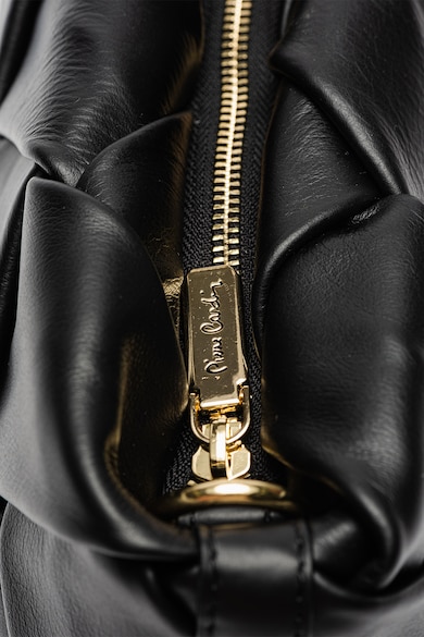 Pierre Cardin Keresztpántos bőrtáska fonott dizájnnal női