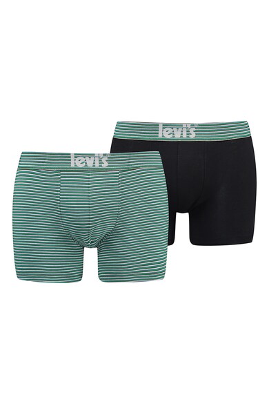 Levi's Set de boxeri cu banda logo in talie - 2 perechi Barbati