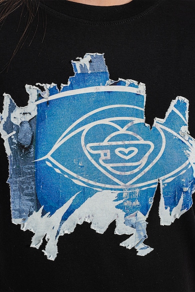 Diesel Tricou de bumbac cu imprimeu grafic Regoff Femei