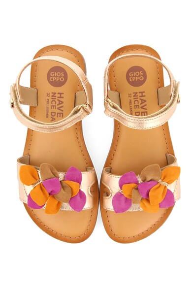 Gioseppo Кожени сандали Belval с декоративни апликации Момичета