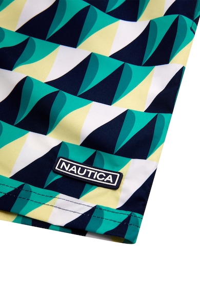 Nautica Pantaloni scurti de baie cu imprimeu geometric Dorian Baieti