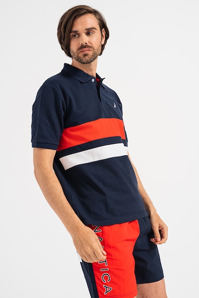 Nautica Tricou polo din material pique Holt Barbati