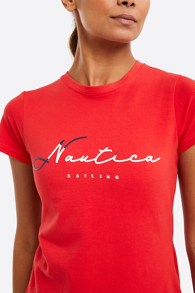 Nautica Вталена тениска с лого Orla Жени
