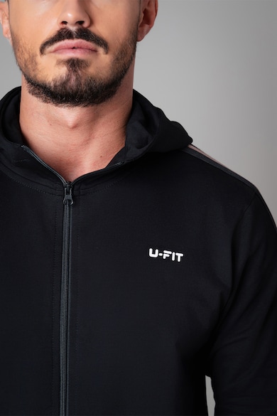 uFIT Спортен екип с качулка и лого Мъже